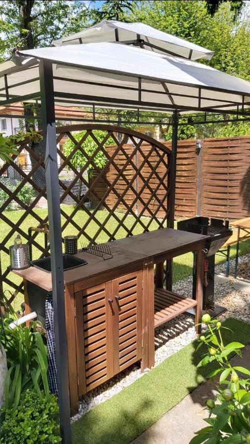 Garden Budha Relax Apartman, Parking, Bbq, Terrace Siófok Esterno foto